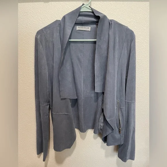 Bagatelle Women's Light Purple Blue Draped Lightweight Flowy - Picture 1 of 3